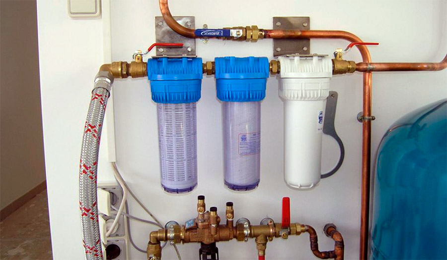 Фильтры и системы умягчения воды для коттеджа и частного дома